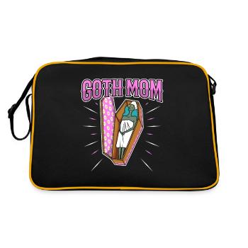 Maman gothique - Sac Retro - noir/or - Dos