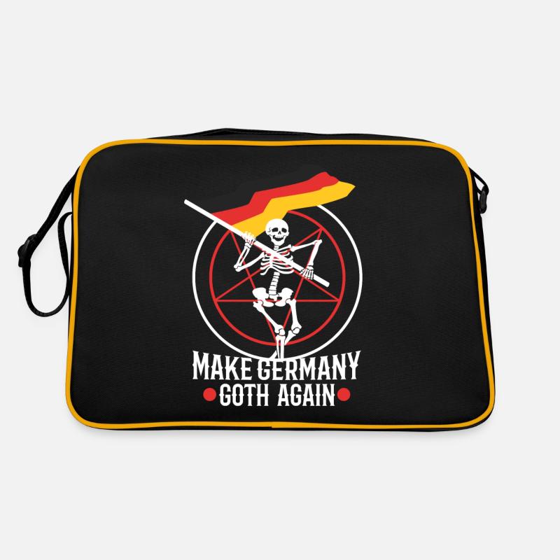 Make Germany goth again Retro Tasche