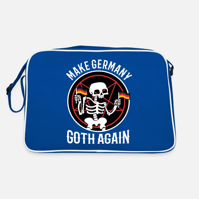 Make Germany goth again Retro Tasche
