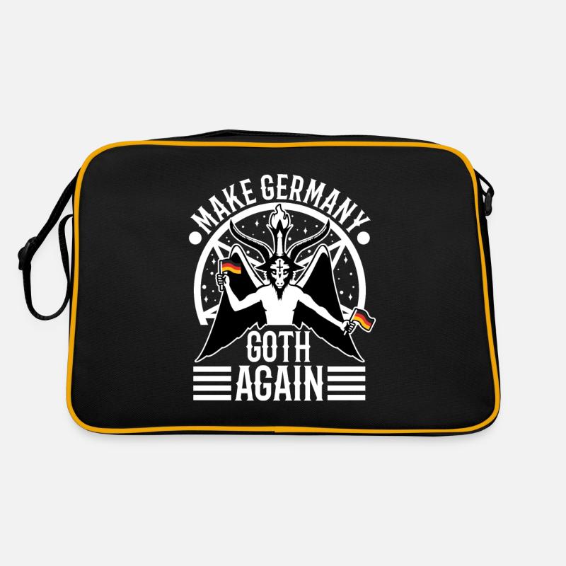 Make Germany goth again Retro Tasche