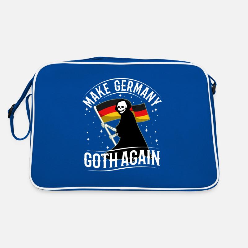 Make Germany goth again Retro Tasche