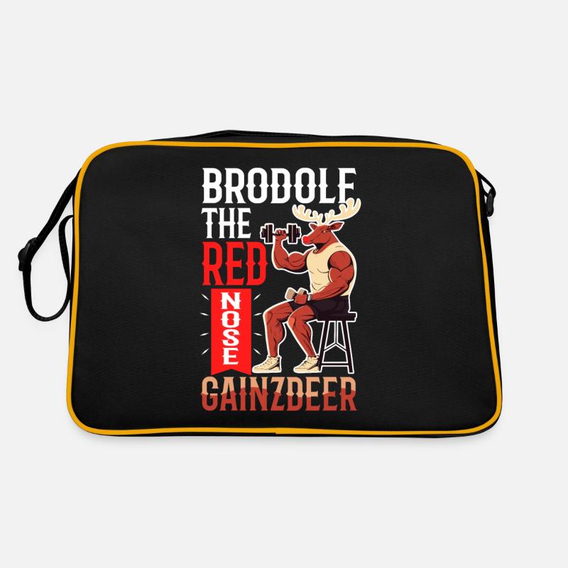 Brodolf Le Gainzdeer au nez rouge Sac Retro