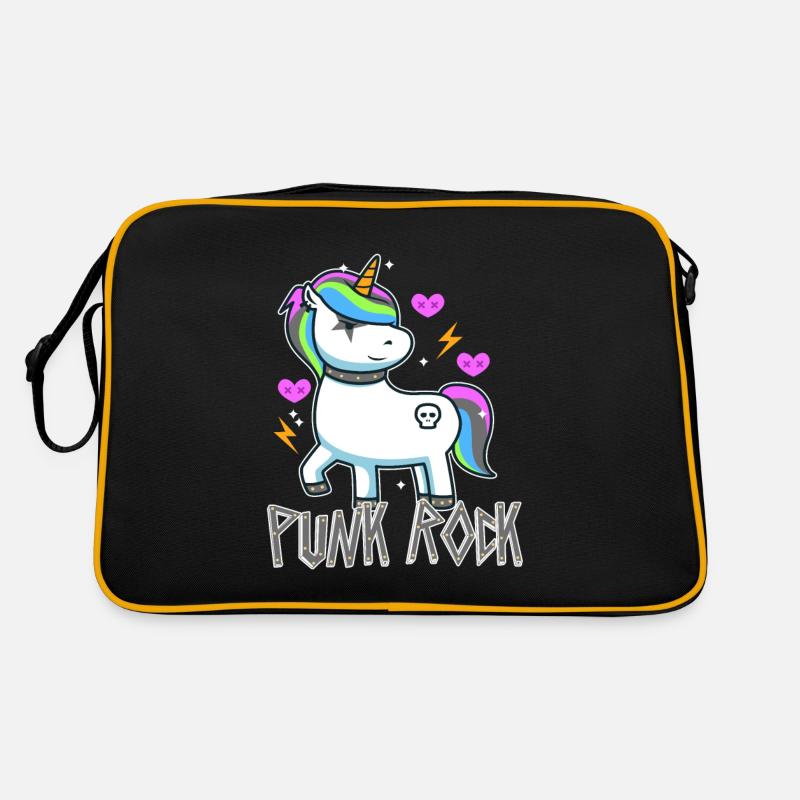 Licorne punk rock Sac Retro