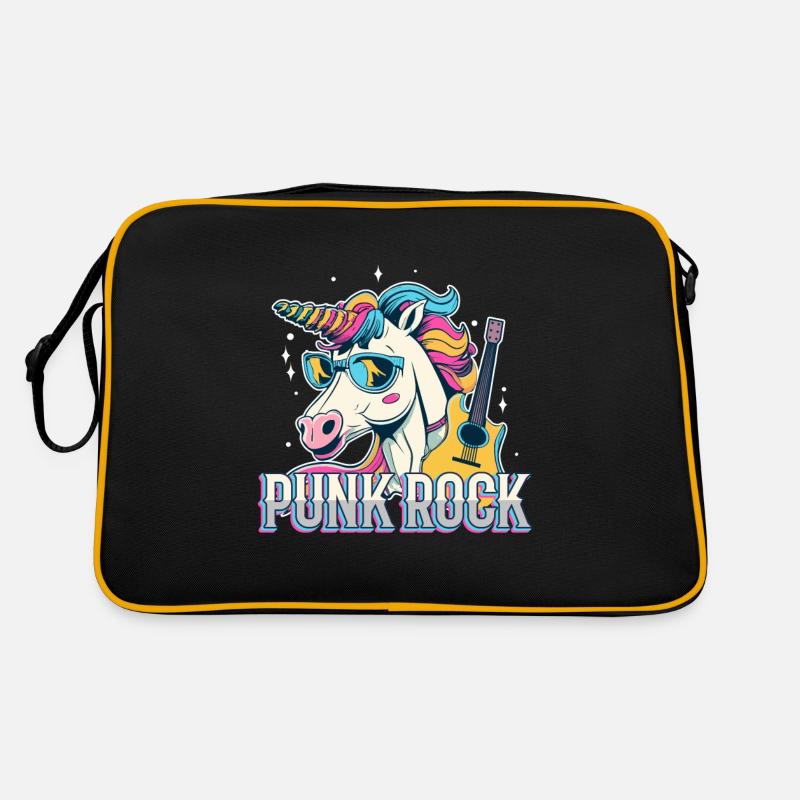 Licorne punk rock Sac Retro