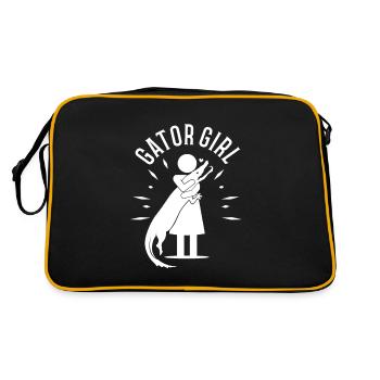 Gator Girl - Sac Retro - noir/or - Dos