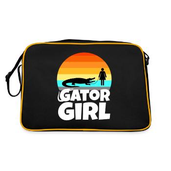 Gator Girl - Sac Retro - noir/or - Dos