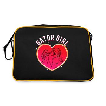 Gator Girl - Sac Retro - noir/or - Dos