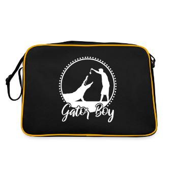 Gator Boy - Sac Retro - noir/or - Dos