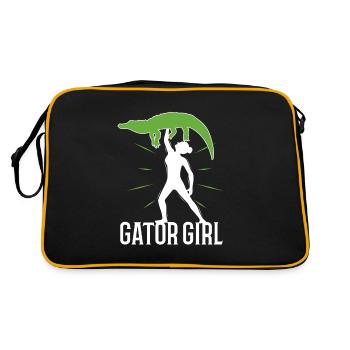 Gator Girl - Sac Retro - noir/or - Dos