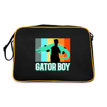 Gator Boy - Sac Retro - noir/or - Dos