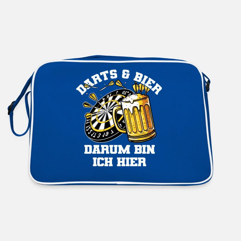 Fléchettes rétro / Jeu de fléchettes pour les joueurs de fléchettes Sac Retro