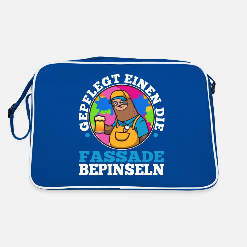 Peinture de la façade avec soin Sac Retro