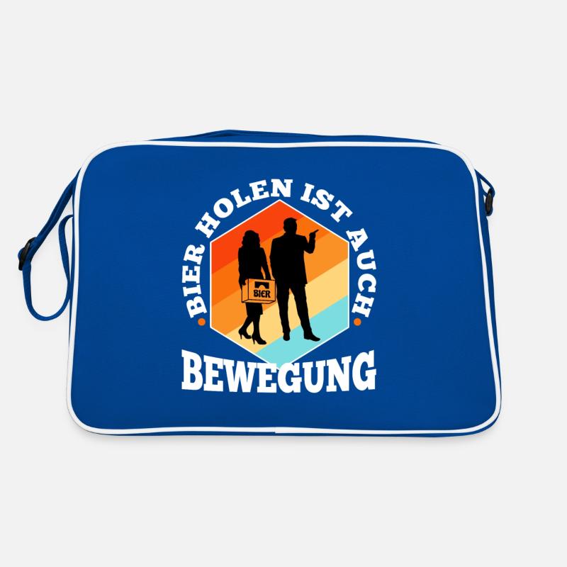 Obtenir de la bière, c’est aussi faire de l’exercice Sac Retro