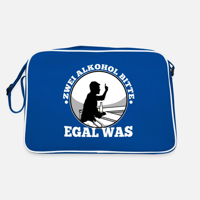 Two alcohols please no matter what Retro Bag