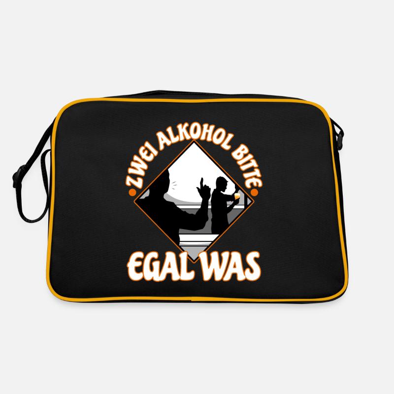 Two alcohols please no matter what Retro Bag