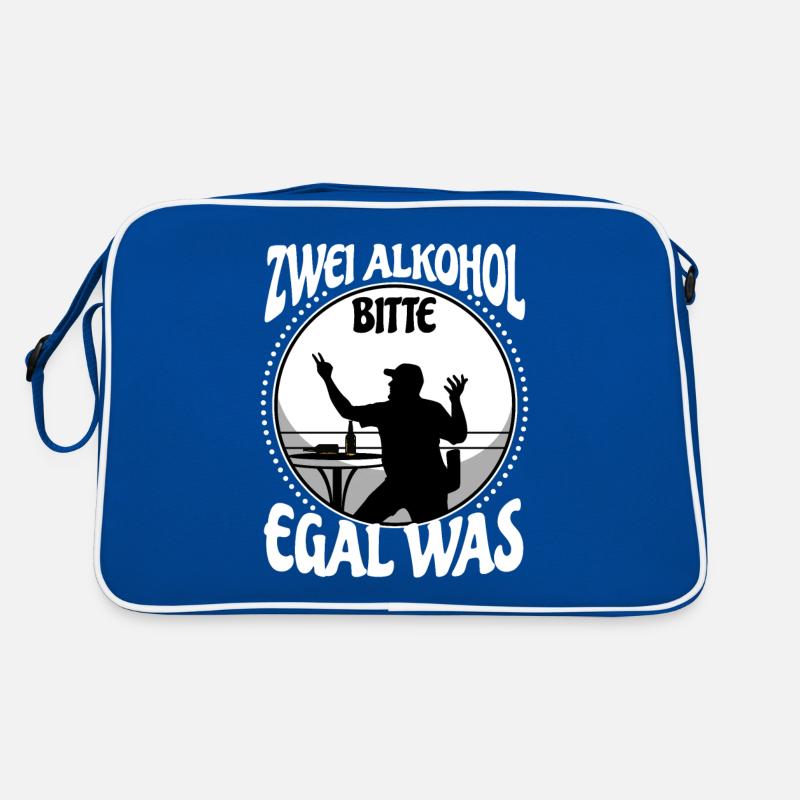 Two alcohols please no matter what Retro Bag