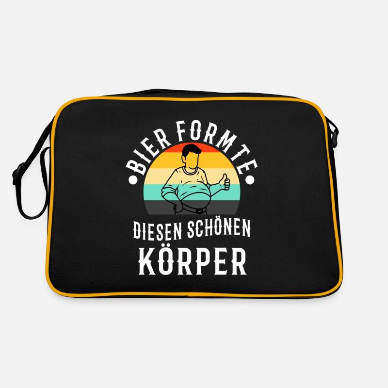 Beer shaped this beautiful body Retro Bag