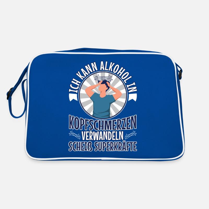 Soberly considered, it was better drunk Retro Bag