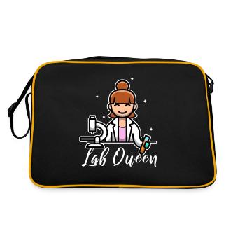 Lab Queen - Retro Bag - black/gold - Back