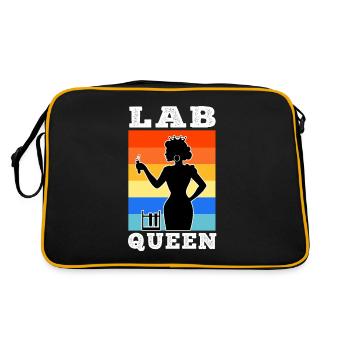 Lab Queen - Retro Bag - black/gold - Back