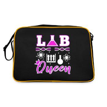 Lab Queen - Retro Bag - black/gold - Back