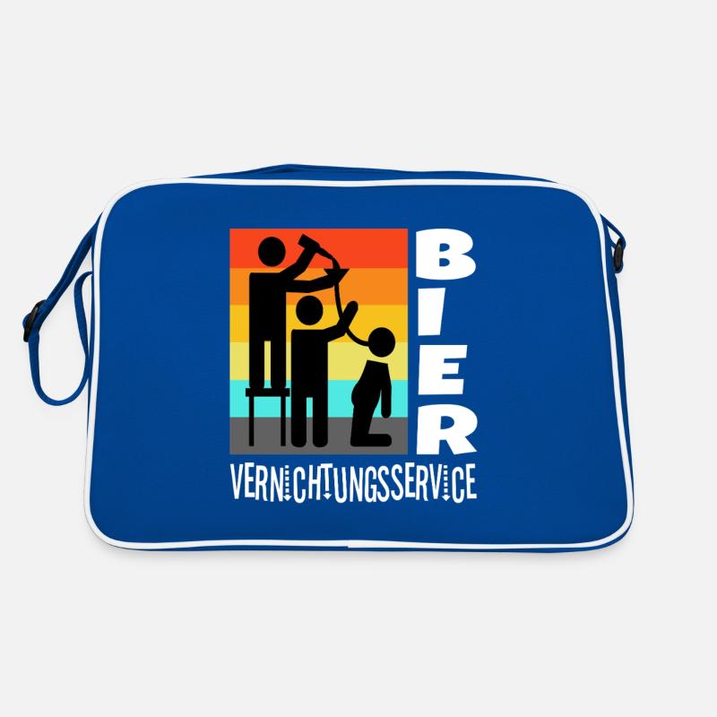 Bier Vernichtungsservice Retro Tasche