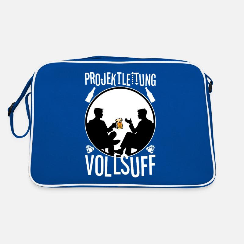 Projektleitung Vollsuff Retro Tasche