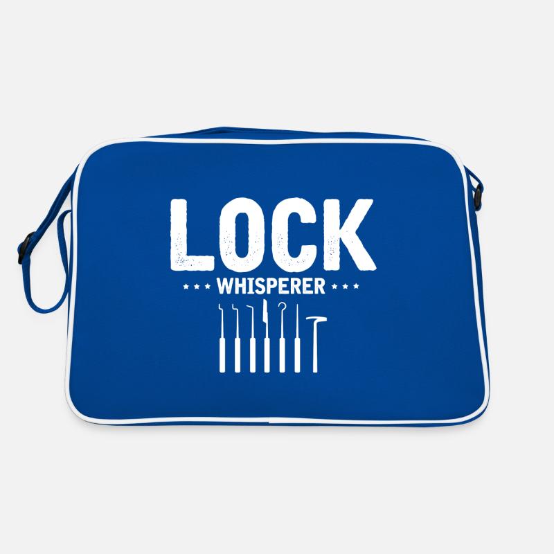Schloss Flüsterer Technicien de verrouillage Conception Sac Retro