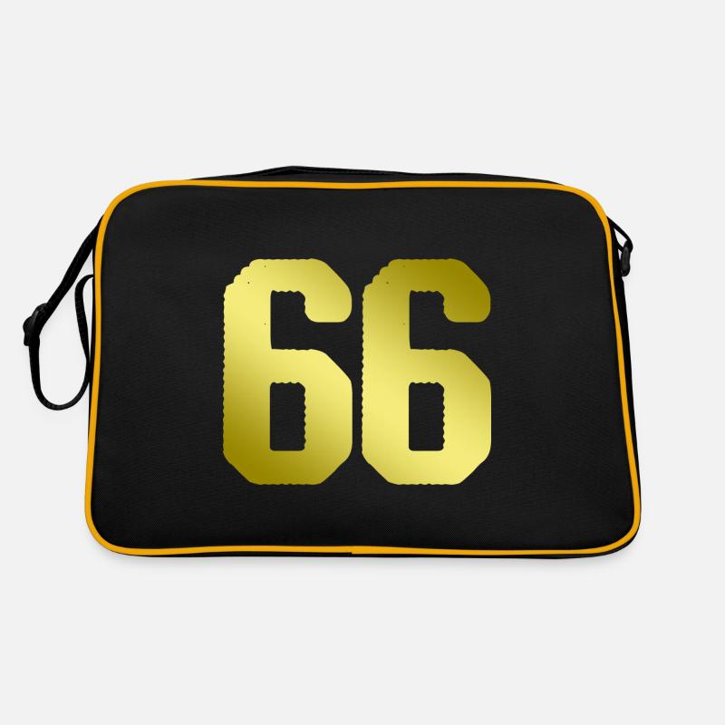 maillot numéro 66 Sac Retro