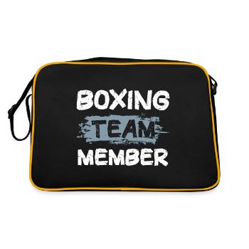 Boxing Team - Retro Bag - black/gold - Back