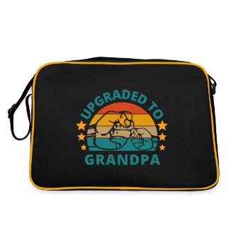 surclassé en grand-père - Sac Retro - noir/or - Dos