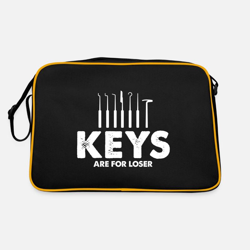 Les clés sont pour Looser Lockpicking Lock Picking Sac Retro