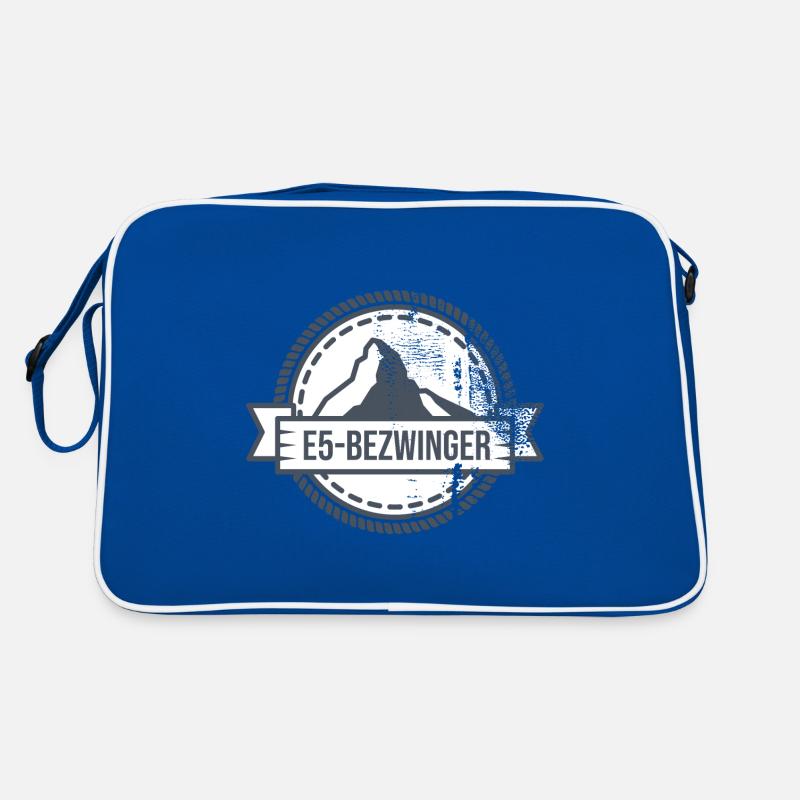 Alpenüberquerung Oberstdorf Meran E5 Fernwanderweg Retro Tasche