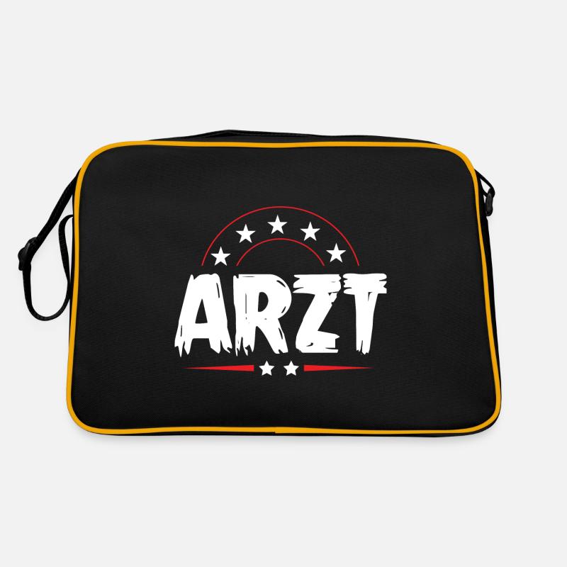 Arzt Beruf Retro Tasche