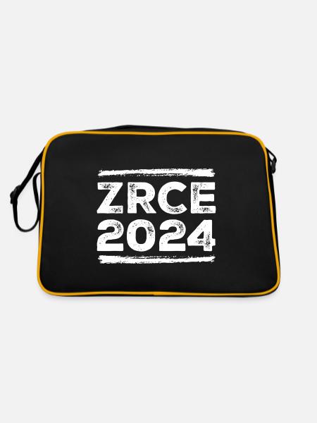 Zrce 2024 Saying - Retro Bag - black/gold - Back