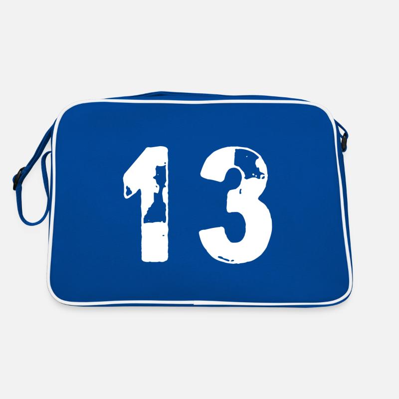 13 Maillot numéro Sac Retro