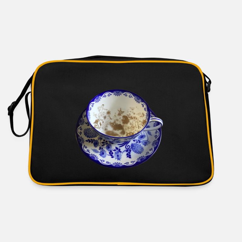 Cup with coffee grounds Retro Bag