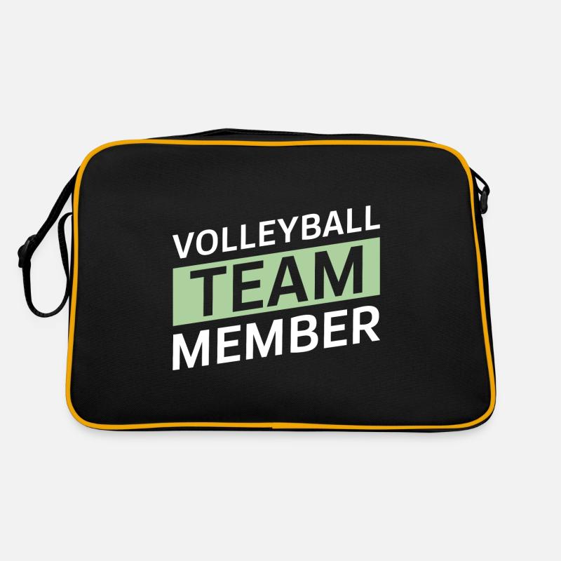 Volleyball Team Retro Bag