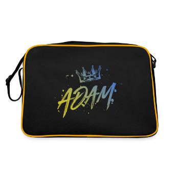 Adam - Sac Retro - noir/or - Dos