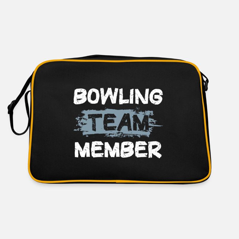 Bowling Team Retro Bag