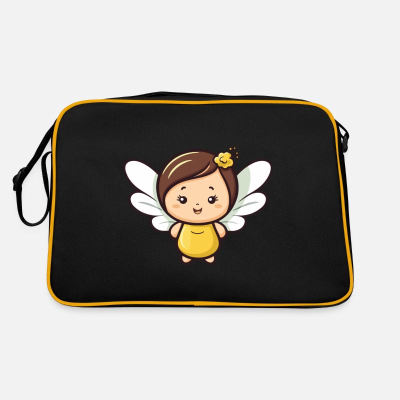 Fee Niedlich Märchen Retro Tasche