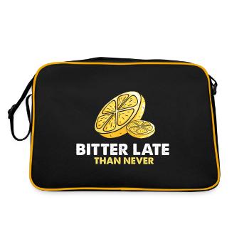 Limonade Limonade Limonade Limonade Stand Design - Sac Retro - noir/or - Dos
