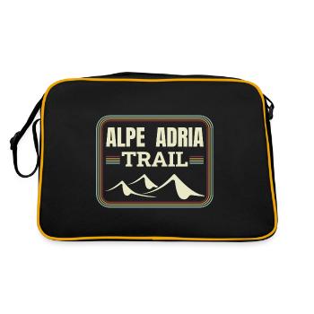 Traversée des Alpes Alpe Adria Trail Ferwanderweg - Sac Retro - noir/or - Dos
