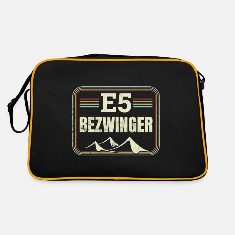 Alpenüberquerung Oberstdorf Meran E5 Fernwanderweg Retro Tasche
