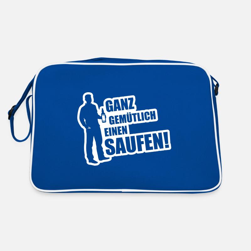 Cozy drinking after work Retro Bag