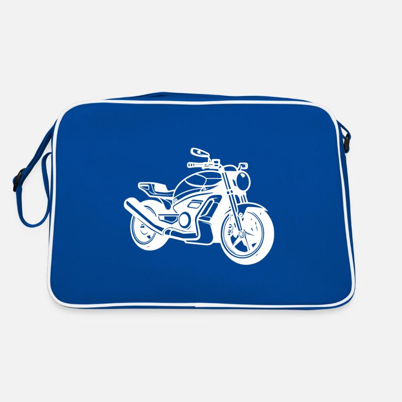 Motorrad Biker Retro Tasche