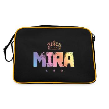 Mira - Sac Retro - noir/or - Dos