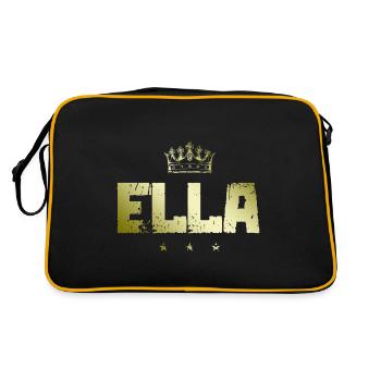 Ella - Sac Retro - noir/or - Dos