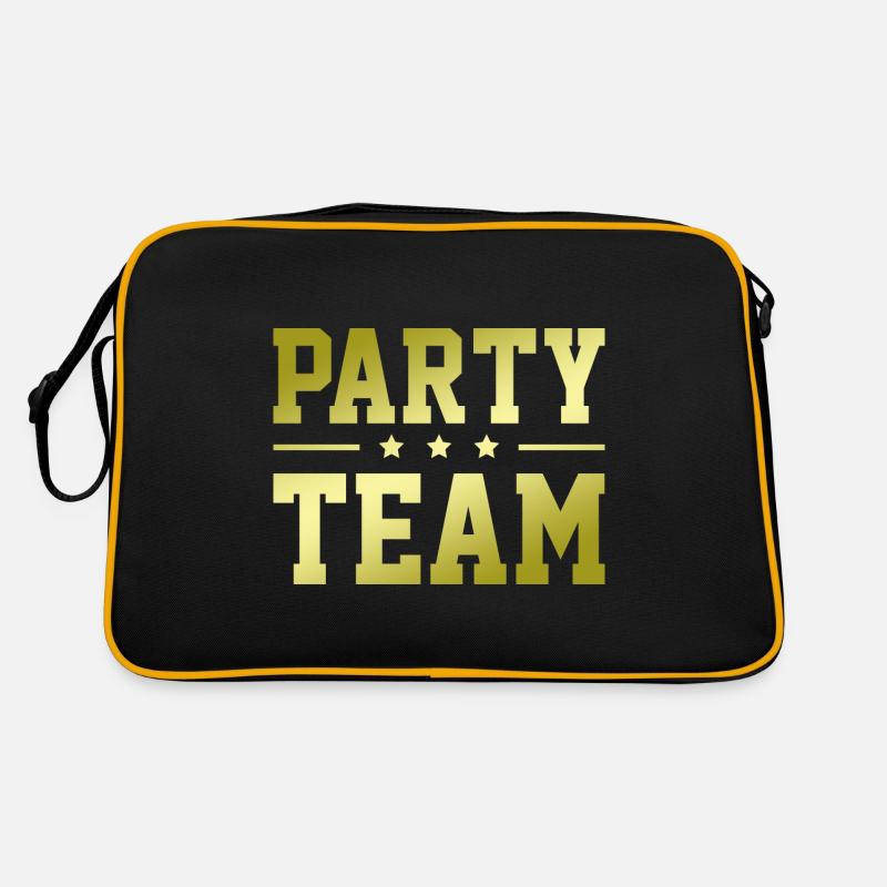 Équipe de fête Sac Retro