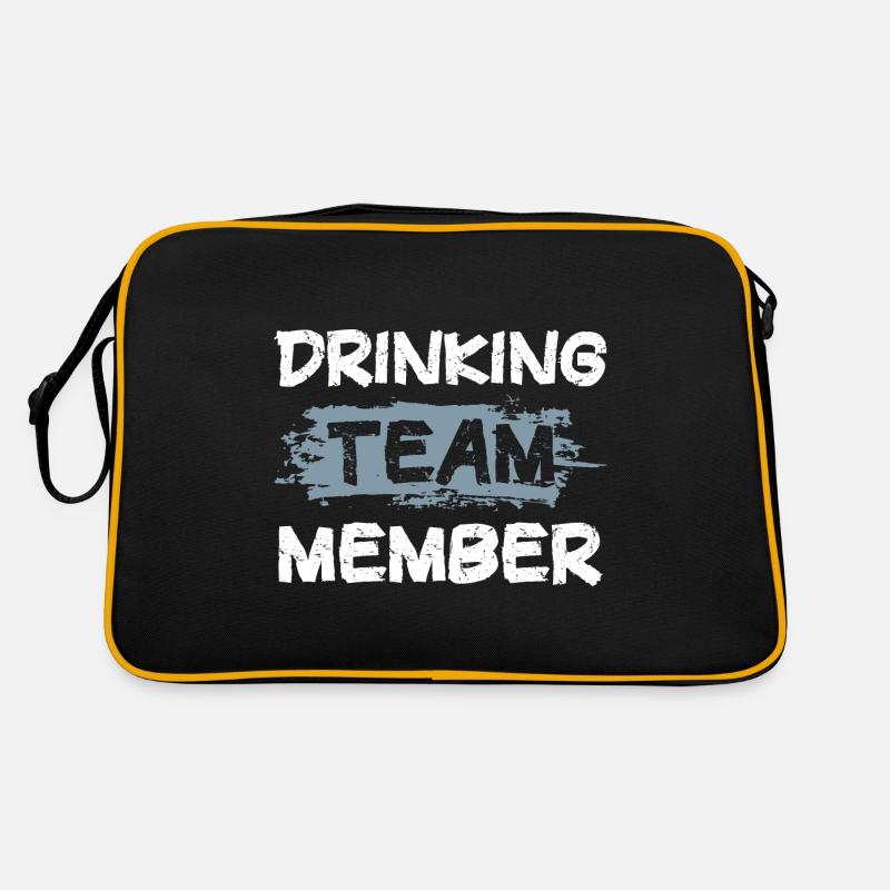 Équipe de consommation d’alcool Sac Retro